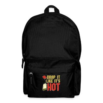 Herbal Tea Drop It Like It's Hot Teacup Herbalism - Backpack - black - Front