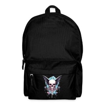 Fairycore Skull Aestethic Fairy Grunge Gothic - Backpack - black - Front