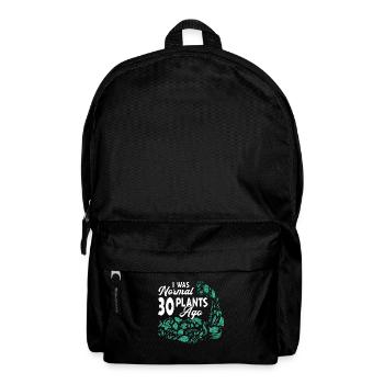 Houseplants I Was Normal 30 Plants Ago Gardening - Backpack - black - Front