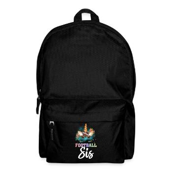 Joueuse de football fille de football - Sac à dos - noir - Devant