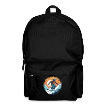 Snowboarding or skiing and then après-ski - Backpack - black - Front