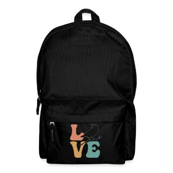 Crow, Raven, Bird - Backpack - black - Front