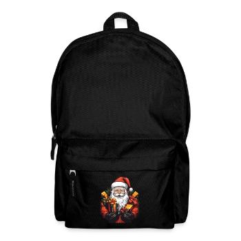 Santa Claus Christmas Christmas - Backpack - black - Front