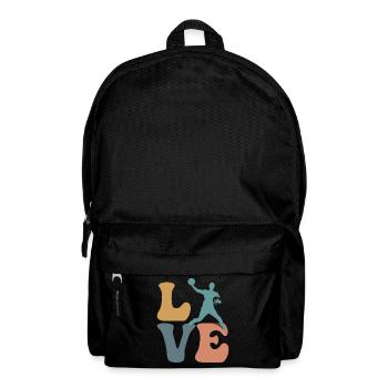 Équipe de ballon-chasseur - Sac à dos - noir - Devant