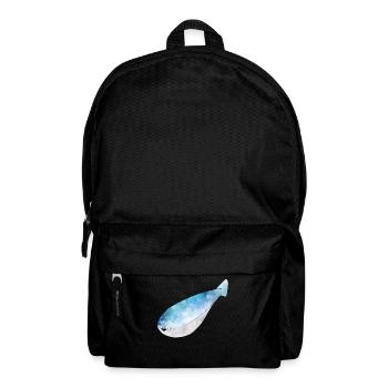 Drôle Sacabambaspis poisson Meme aquarelle - Sac à dos - noir - Devant