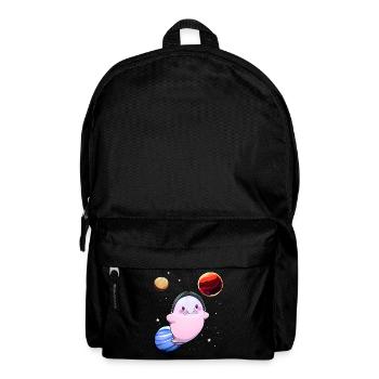 Lustiger Blobfisch Raum Astronaut Planeten - Rucksack - Schwarz - Vorne