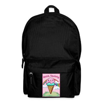 Crème glacée Kawaii Blobfish - Sac à dos - noir - Devant