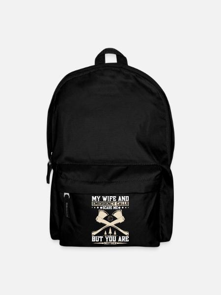 Wood Chopping Lumberjack Rope Lumberjack Equipment Ba - Backpack - black