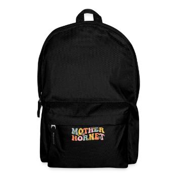 Groovy apiculteur abeille mère - Sac à dos - noir - Devant