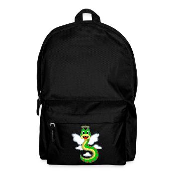 Schlange Engelsflügel - Rucksack - Schwarz - Vorne