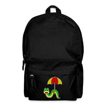 Parapluie serpent - Sac à dos - noir - Devant