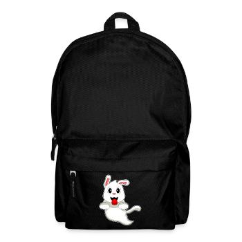 Hund Halloween Geist - Rucksack - Schwarz - Vorne