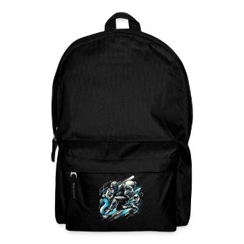 American Football Football Football Helmet Football - Backpack - black - Front