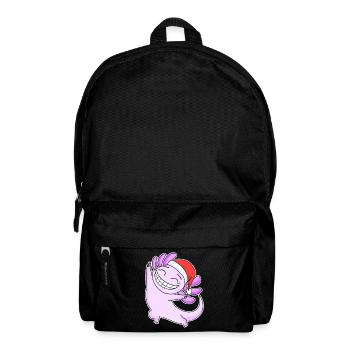 Axolotl Weihnachten - Rucksack - Schwarz - Vorne