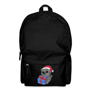 Cat Christmas - Backpack - black - Front