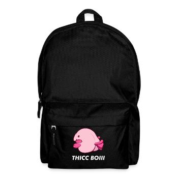 Kawaii Blob Fish - Backpack - black - Front