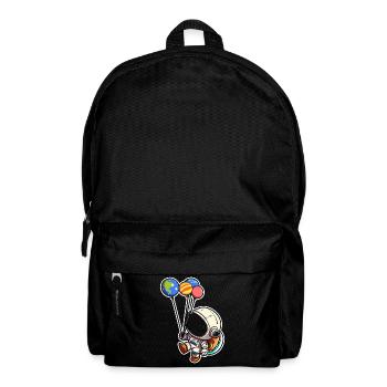 Astronaut Holding Planet Balloons Solar System - Backpack - black - Front