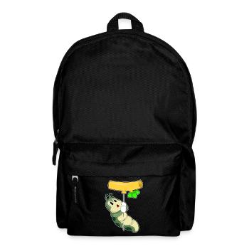 Ballon chenille - Sac à dos - noir - Devant
