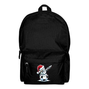 Schneemann Dabbing Schneemann Dab Schneemänner - Rucksack - Schwarz - Vorne