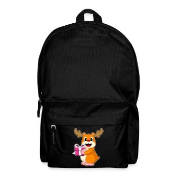 Forfait de Noël hamster - Sac à dos - noir - Devant