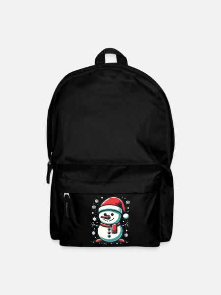 Schneemann Dabbing Schneemann Dab Schneemänner - Rucksack - Schwarz