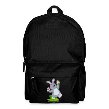 Oeufs de Pâques de Pâques lapin - Sac à dos - noir - Devant