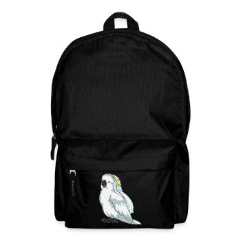 Papagei Braut Schleier Hochzeit - Rucksack - Schwarz - Vorne
