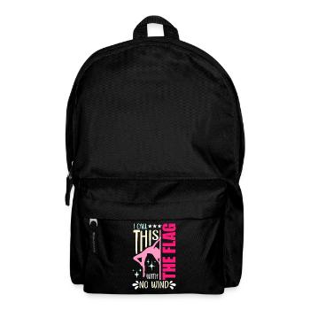 Pole Dancing I Call This The Flag With Pole Fit - Backpack - black - Front