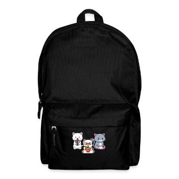 Chat Boba Thé Bubble Tea Gaming Gamer Ramen Anime - Sac à dos - noir - Devant