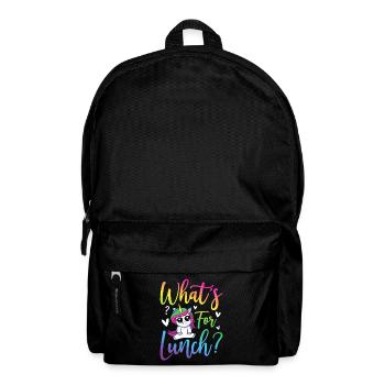 Mittagsfrau Cafeteria-Crew - Rucksack - Schwarz - Vorne