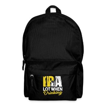 Beer Brewing Beer Brewing IPA Lot When Drinking - Backpack - black - Front