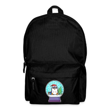 Pinguin Weihnachten - Rucksack - Schwarz - Vorne