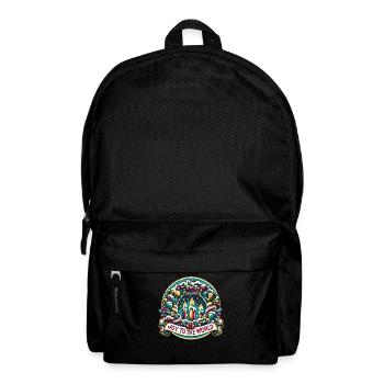 Joy to the World - Funny Holidays Funny Christmas - Rucksack - Schwarz - Vorne