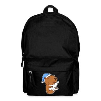 Capybara Capybara Tired Pillow Relax - Sac à dos - noir - Devant