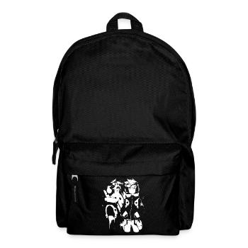 Shibuya's cool Cyberpunk Style Anime Boy Otaku - Rucksack - Schwarz - Vorne