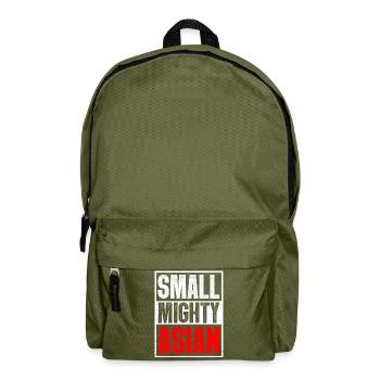 Asian American Pacific Islander AAPI - Backpack - olive green - Front