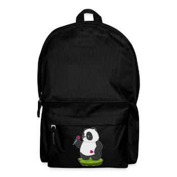 Panda Dart Dartpfeil - Backpack - black - Front