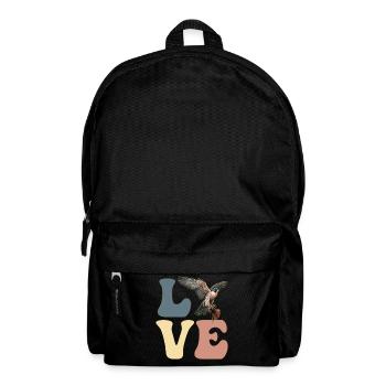 Falconry Falconer Hawking - Backpack - black - Front