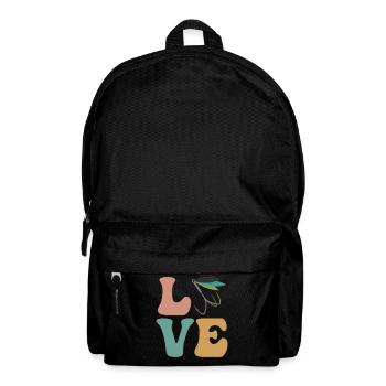 Fliegenfischer - Rucksack - Schwarz - Vorne