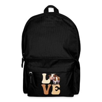 Hereford Cow Breeders Hereford Cattle - Backpack - black - Front