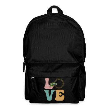 Laser Tag Player - Backpack - black - Front