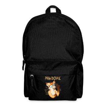 Pawsome I Furry Fandom Cospaly - Backpack - black - Front