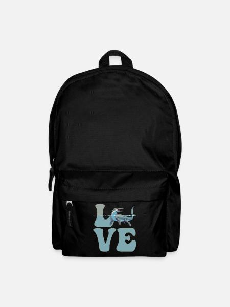 Mosasaurus Dinosaurier - Rucksack - Schwarz