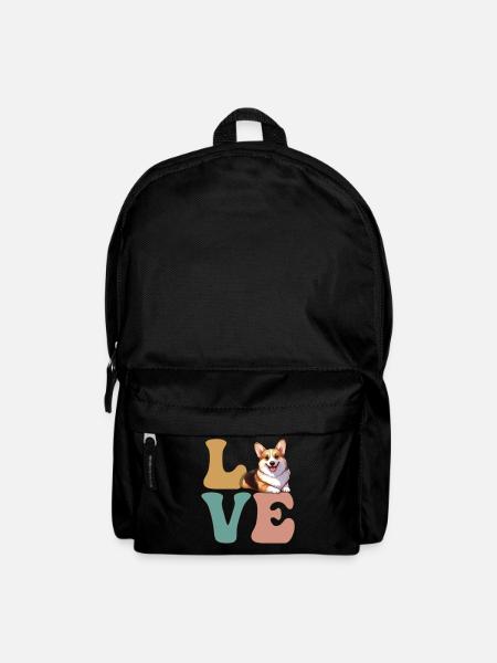 Pembroke Welsh Corgi Hundeliebhaber - Rucksack - Schwarz