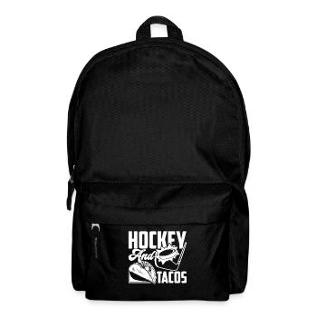 Hockey Hockey and Tacos - Backpack - black - Front
