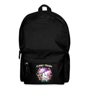 Furry Trash I Furries Convention I Anime Cosplay - Rucksack - Schwarz - Vorne
