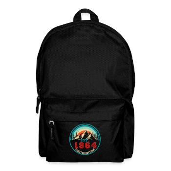 1964 Vintage Retro Jahrgang Geburtstag Geschenk - Rucksack - Schwarz - Vorne