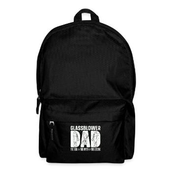 Glassblower Dad The Idol The Myth The Glassworker - Backpack - black - Front
