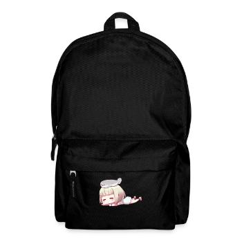 Sacabambaspis Fish Meme Japanese Anime Girl - Backpack - black - Front