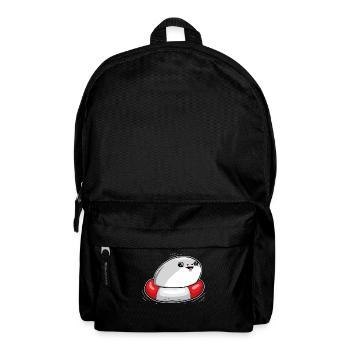 Sacabambaspis Poisson Meme Natation Nageur - Sac à dos - noir - Devant